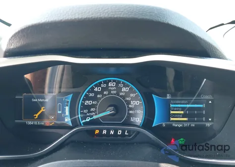 2017 Ford C-Max Hybrid Se from USA, damaged, VIN 1FADP5AU0HL107657